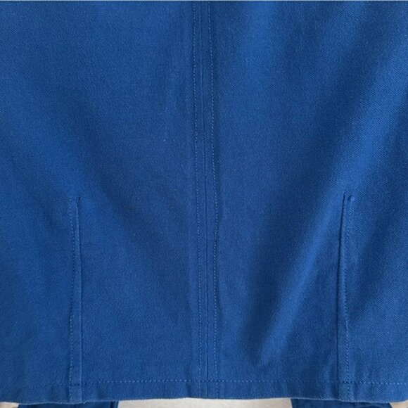 Cropped blazer 3/4 sleeves, size XS , royal blue 💙 - Picture 5 of 11